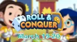 Monopoly Go Roll And Conquer Event: Another Short-Lived Tournament With Super-Rich Rewards Has Appeared In The Game! - March 19-20, 2025