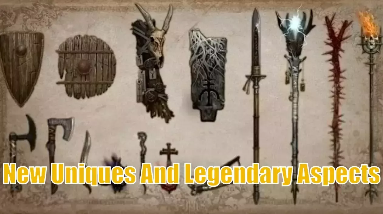 Diablo 4 Season 8 Uniques And Legendary Aspects Confirmed: What New Items Will You Get To Use?
