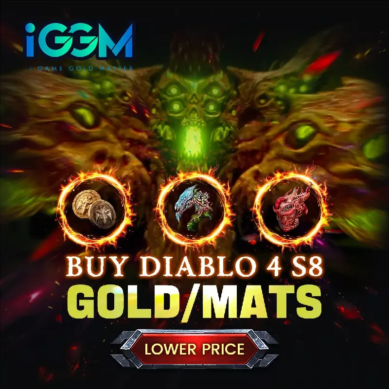 Buy Diablo 4 S8 Gold And Mats At iGMeet.com