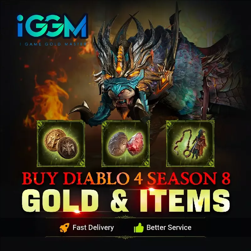 Buy Diablo 4 Season 8 Gold And Items At iGMeet.com.webp
