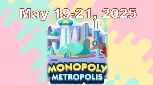Monopoly Go Monopoly Metropolis On May 19-21, 2025: The Best Helper For Earning Juggle Jam Tokens!