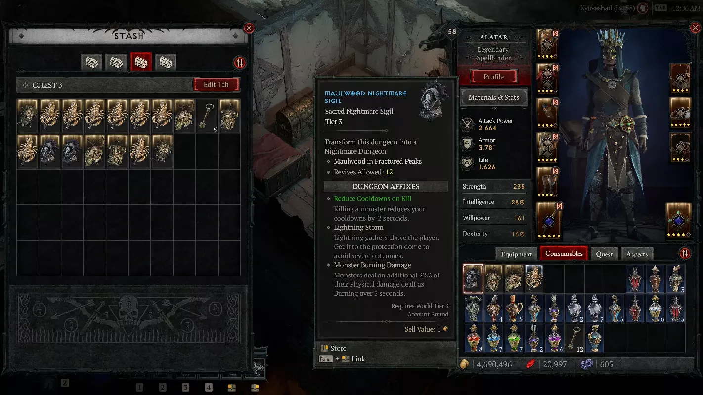 Diablo 4 Nightmare Dungeons