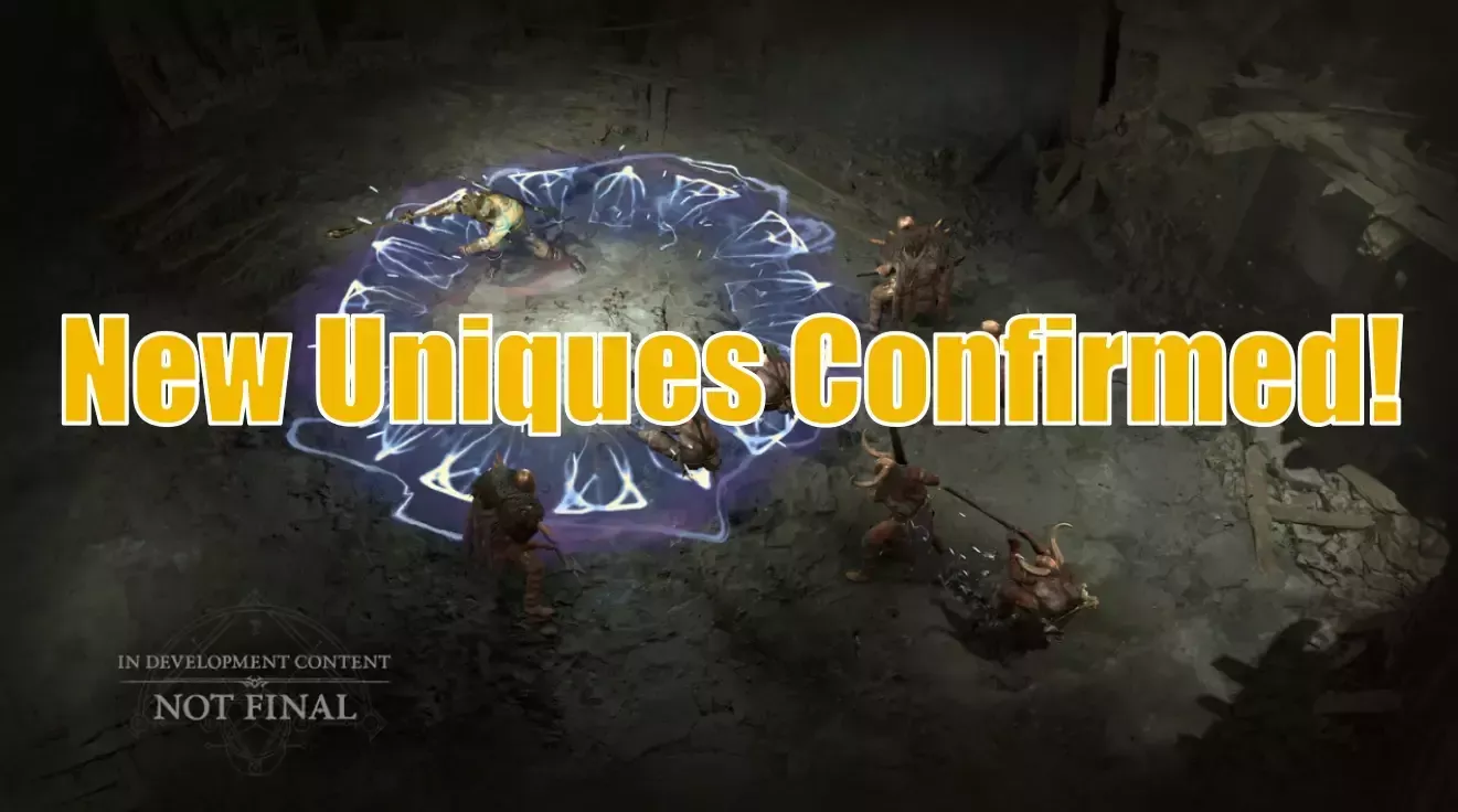 Diablo 4 Season 9 (6 Confirmed Uniques List): Do They Meet Your Expectations?
