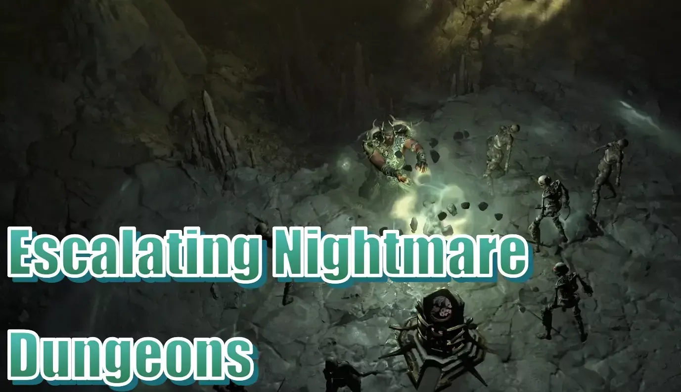 Diablo 4 Season 9 PTR Escalating Nightmare Dungeons: How Does This New Feature Work?