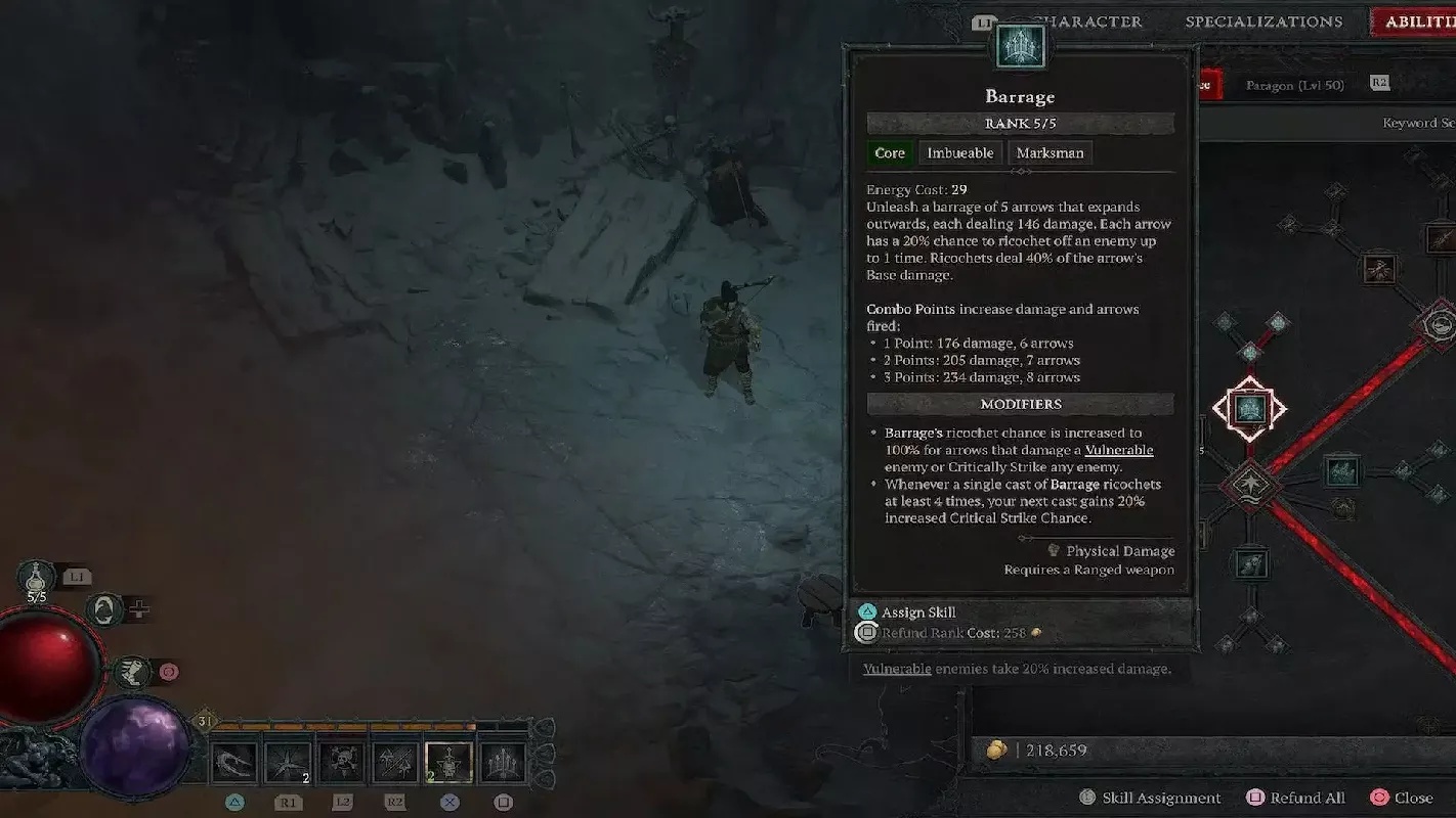 Diablo 4 Barrage Rogue