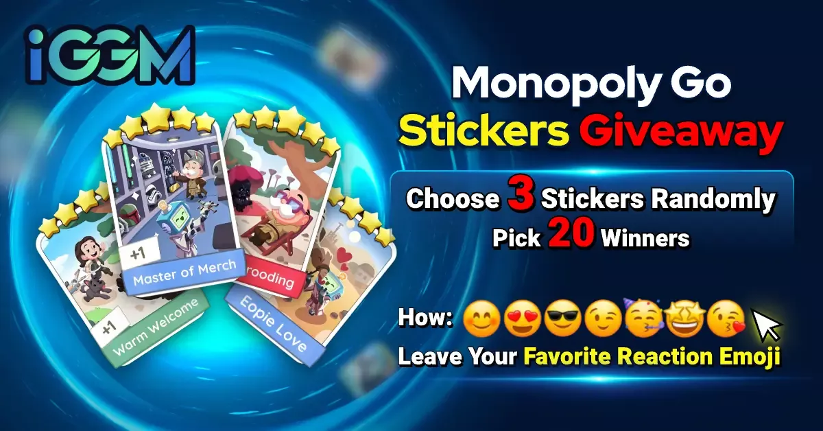Monopoly Go Stickers Free Giveaways At iGMeet Discord
