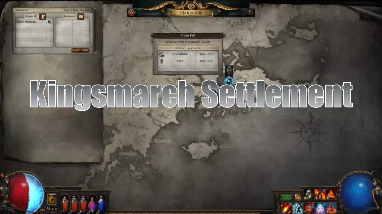 Path Of Exile 3.26 Kingsmarch Settlement: What Items Can You Farm Here?