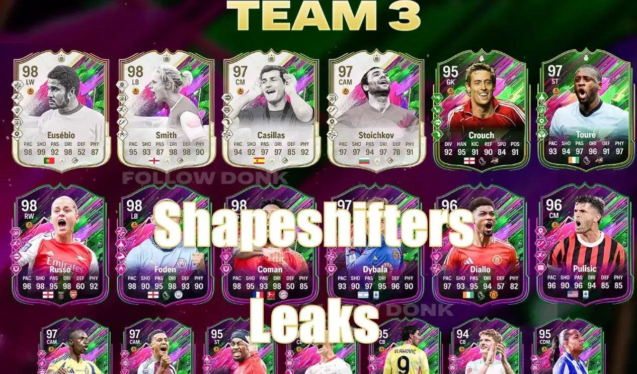 EA FC 25 Shapeshifters Team 3 Leak Players: What Are They Attribute?