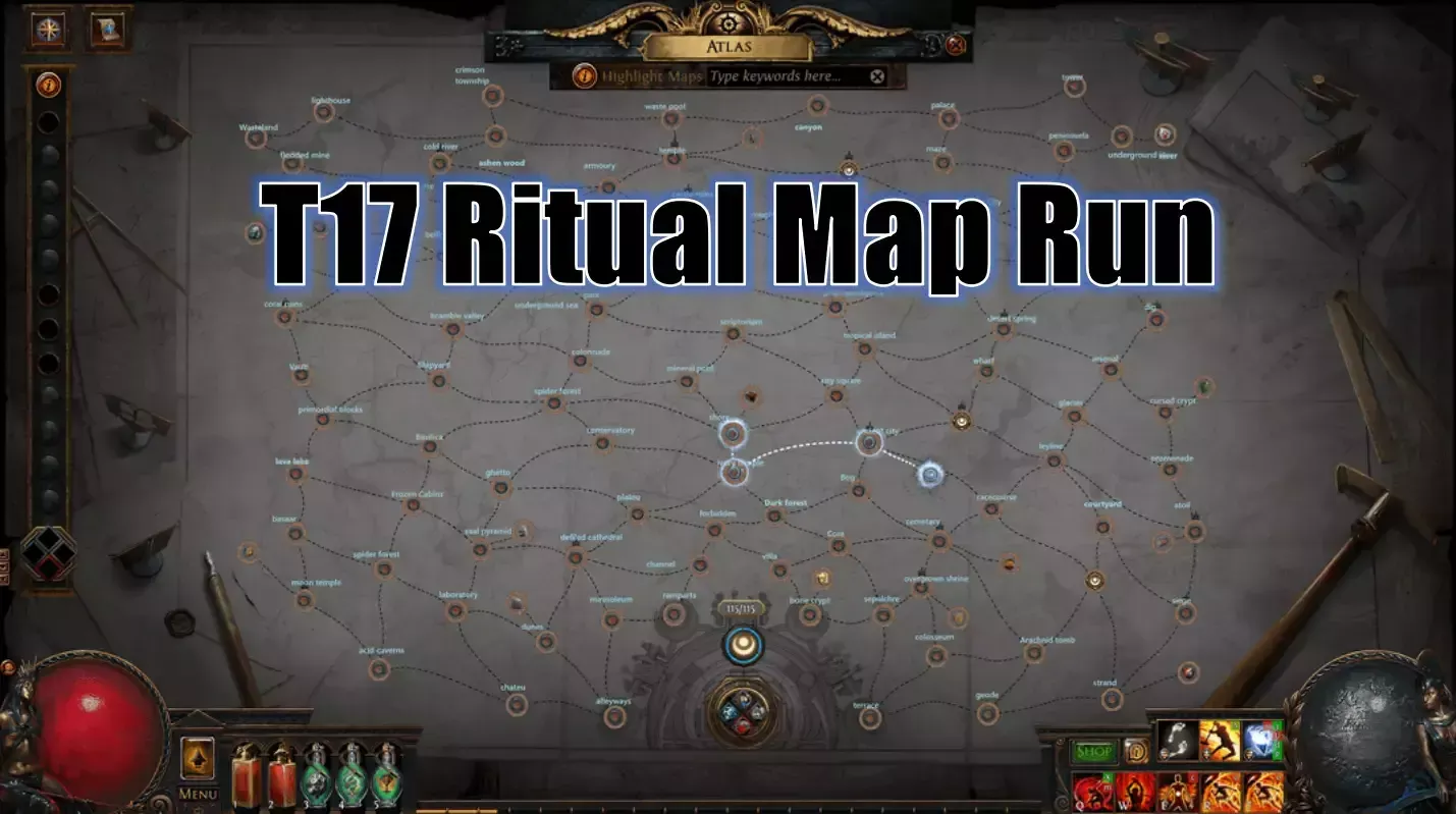 Path Of Exile 3.26 T17 Ritual Map Run: How To Get More Benefits From This Method?