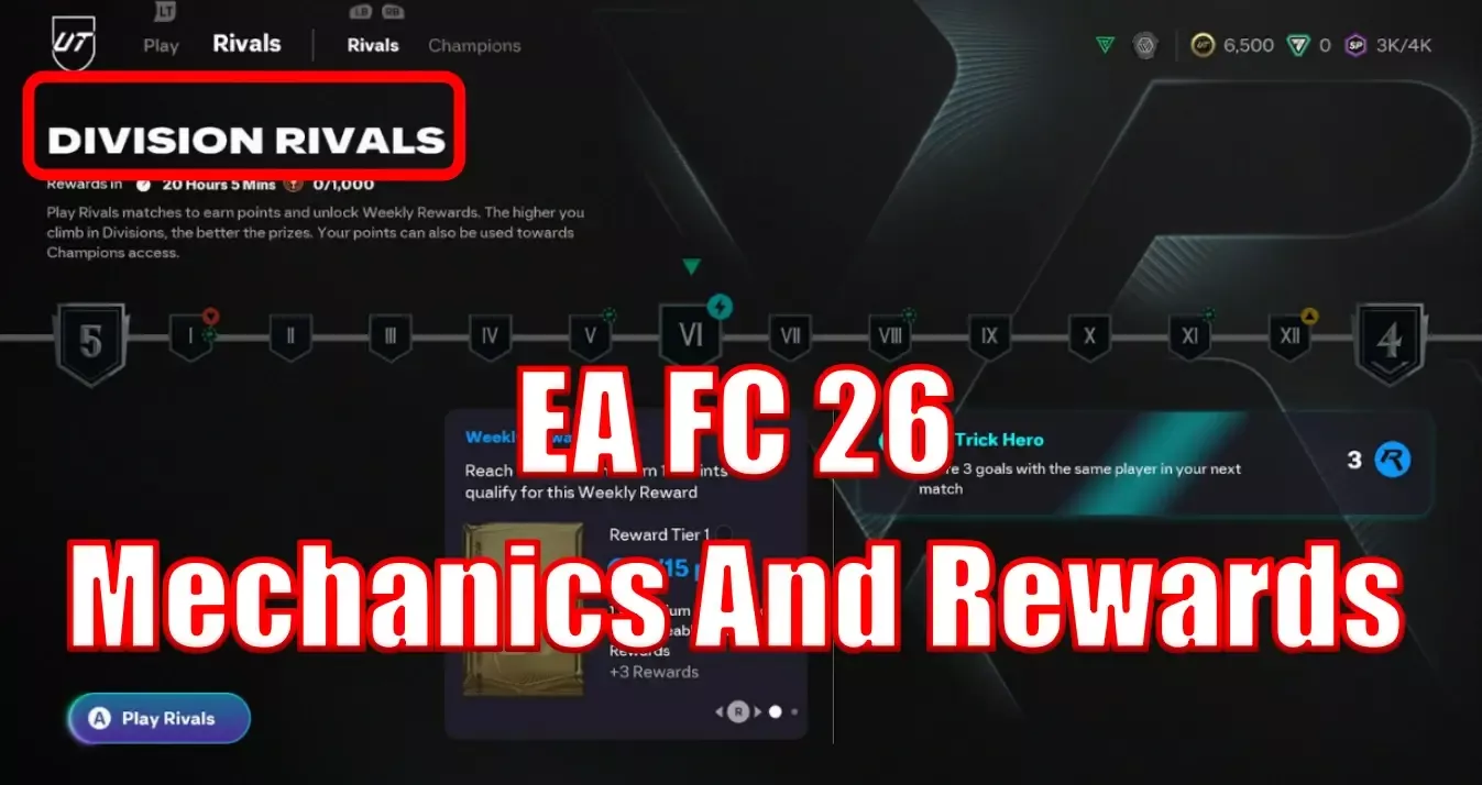 EA FC 26 Division Rivals Rewards, Mechanics And Ways To Level Up Faster EA FC 26 Division Rivals Rewards, Mechanics And Ways To Level Up Faster