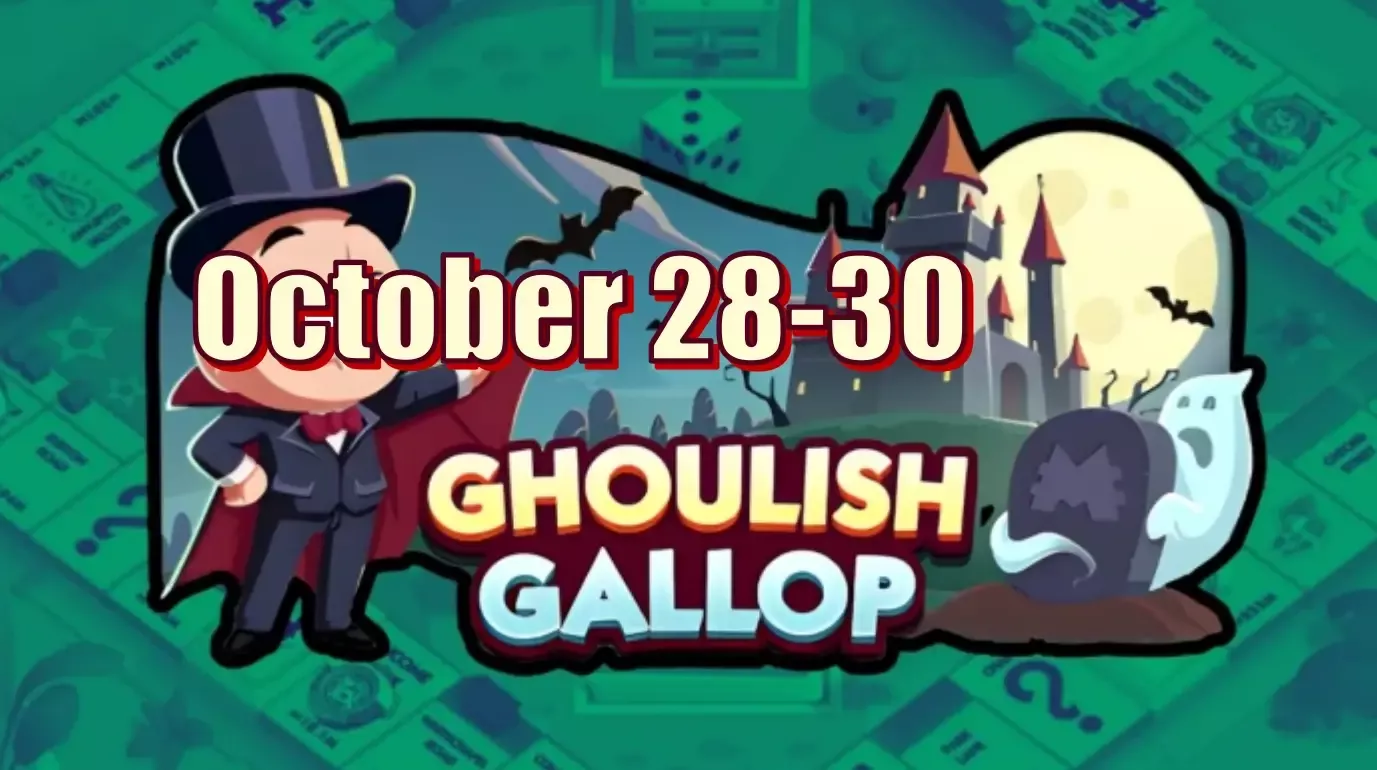 Monopoly Go October 28-30 Ghoulish Gallop Schedule | How Many Partner Tokens Can You Earn? Monopoly Go October 28-30 Ghoulish Gallop Schedule | How Many Partner Tokens Can You Earn?