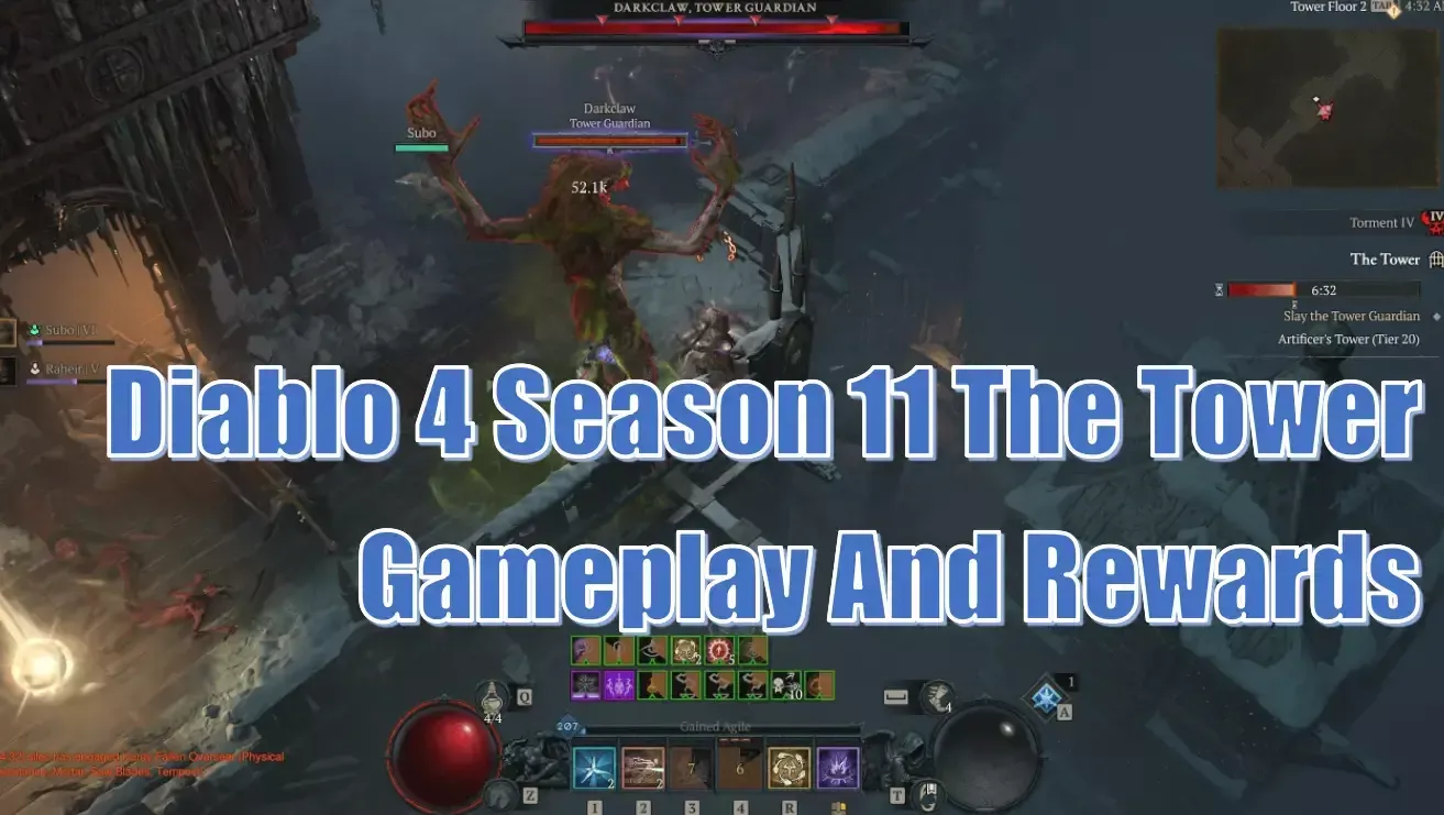 Diablo 4 Season 11 The Tower Guide | Gameplay And Newly Announced Reward Details Diablo 4 Season 11 The Tower Guide | Gameplay And Newly Announced Reward Details