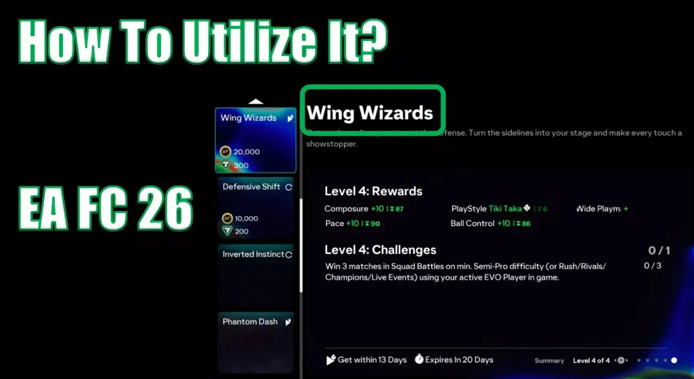 EA FC 26 Wing Wizards Evolution Guide | Improving Your Wingers Rating, Stats And PlayStyles EA FC 26 Wing Wizards Evolution Guide | Improving Your Wingers Rating, Stats And PlayStyles