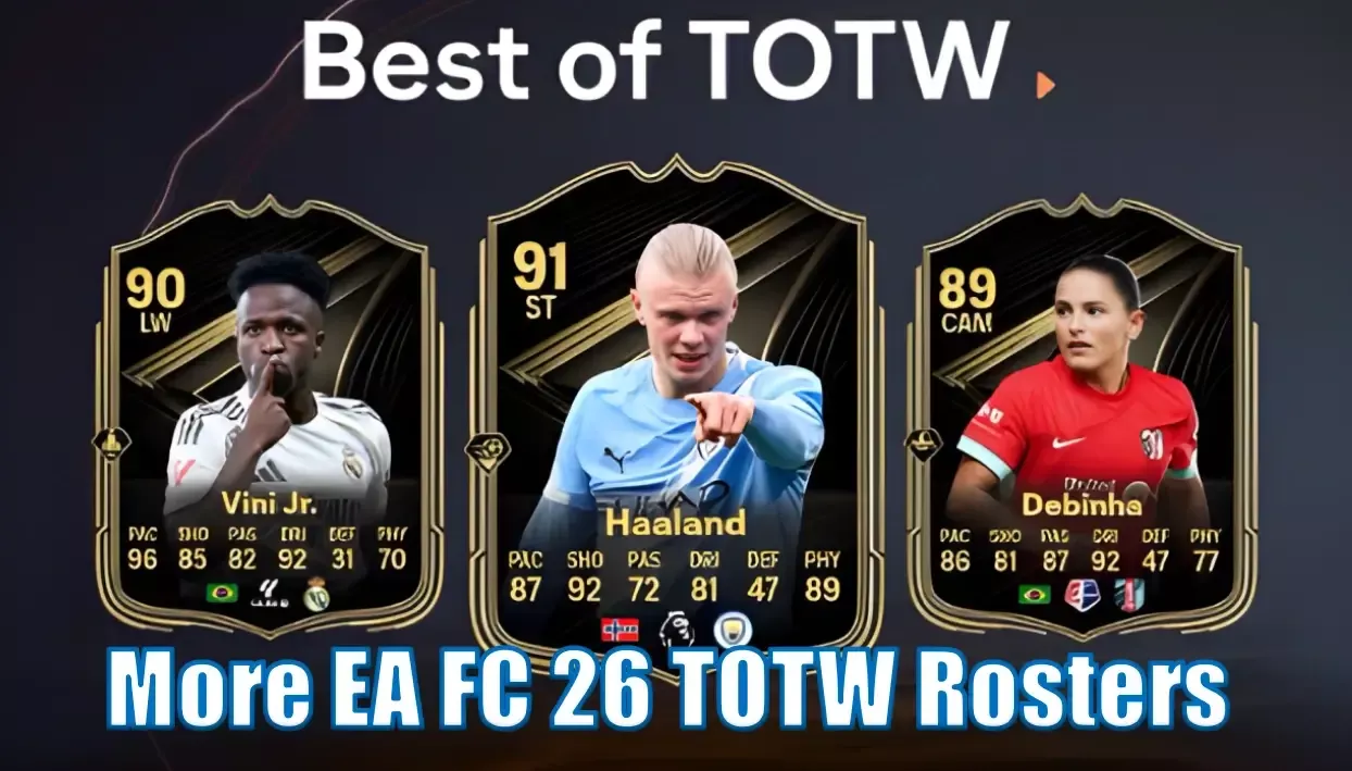 EA FC 26 TOTW 11 & Best Of TOTW Revealed | How To Unlock New Players? EA FC 26 TOTW 11 & Best Of TOTW Revealed | How To Unlock New Players?