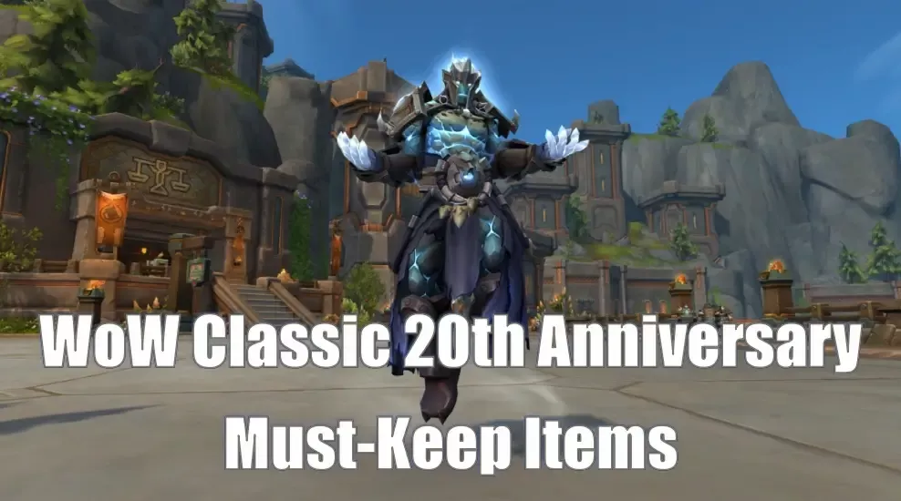 WoW Classic 20th Anniversary Must-Keep Consumables & Trinkets | What Still Matters In 2026 TBC? WoW Classic 20th Anniversary Must-Keep Consumables & Trinkets | What Still Matters In 2026 TBC?