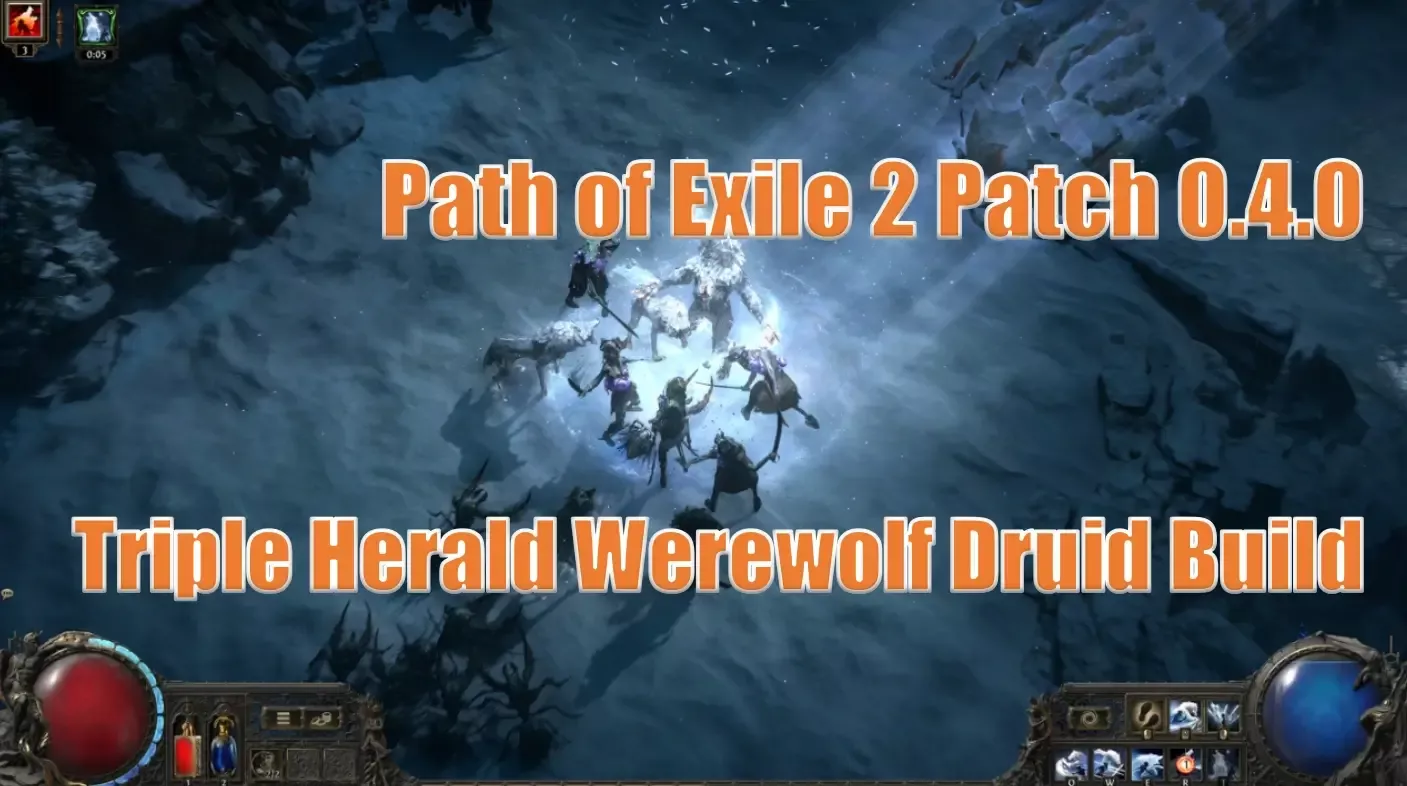 Path of Exile 2 Patch 0.4.0 Triple Herald Werewolf Druid Build | How to Utilize? Path of Exile 2 Patch 0.4.0 Triple Herald Werewolf Druid Build | How to Utilize?