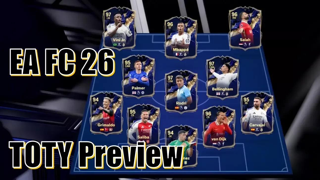 EA FC 26 Team of the Year Release Date, Voting, Player Predictions, and More EA FC 26 Team of the Year Release Date, Voting, Player Predictions, and More
