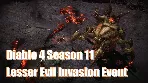 Diablo 4 Season 11 Lesser Evil Invasion Event | How to Farm Corrupted Essences to Unlock Rewards?
