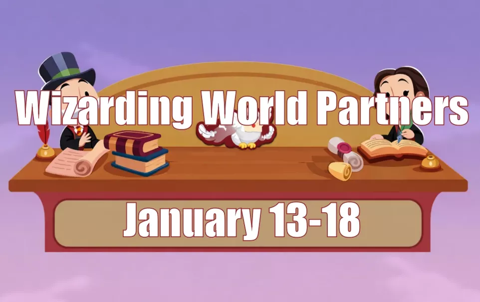 Monopoly Go January 13-18, 2026 Wizarding World Partners Schedule, Rewards And Strategies Monopoly Go January 13-18, 2026 Wizarding World Partners Schedule, Rewards And Strategies