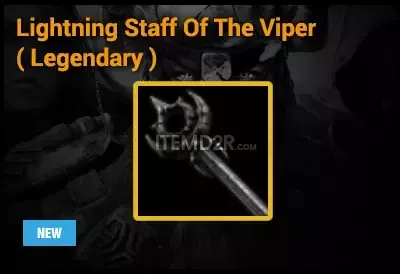 [NA]Lightning Staff Of The Viper ( Legendary )
