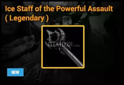 [NA]Ice Staff of the Powerful Assault ( Legendary )