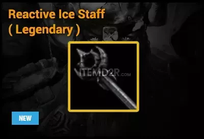 [NA]Reactive Ice Staff ( Legendary )