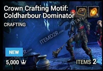 Crown Crafting Motif: Coldharbour Dominator