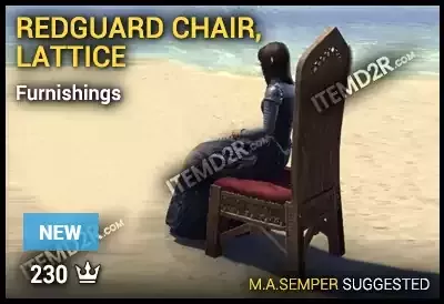 Redguard Chair, Lattice