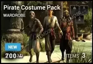 Pirate Costume Pack
