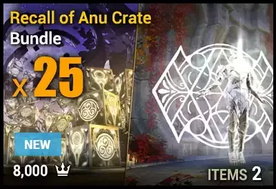 Recall of Anu Crate Bundle