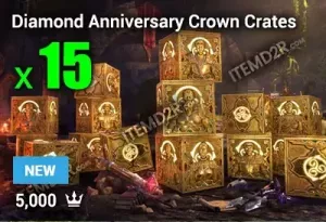 Diamond Anniversary Crown Crate x15