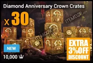 Diamond Anniversary Crown Crate x30