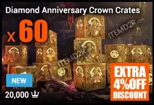 Diamond Anniversary Crown Crate x60