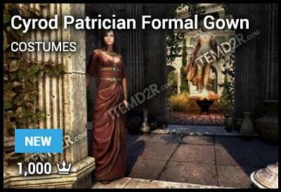 Cyrod Patrician Formal Gown