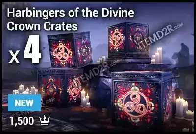 Harbingers of the Divine Crown Crates x 4