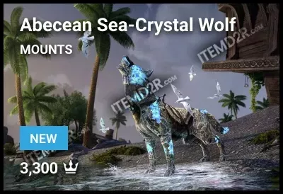Abecean Sea-Crystal Wolf