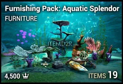 Furnishing Pack: Aquatic Splendor